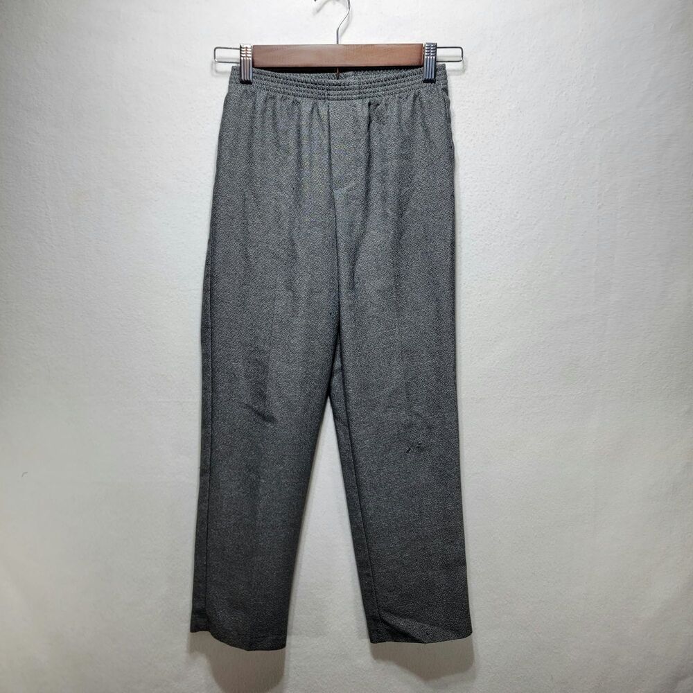 Izod Boys Gray Dress Pants, Straight Leg, Size 10 Regular
